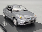 Modellautos 1:43 Minichamps Ford Puma Silbergrau Metallic mit Dealer OVP