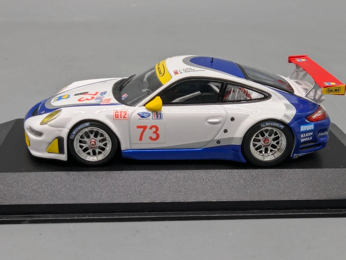 Modellautos  1:43 Minichamps Porsche 911 GT3 RSR 997 ALMS Sebring 2007 #73 OVP