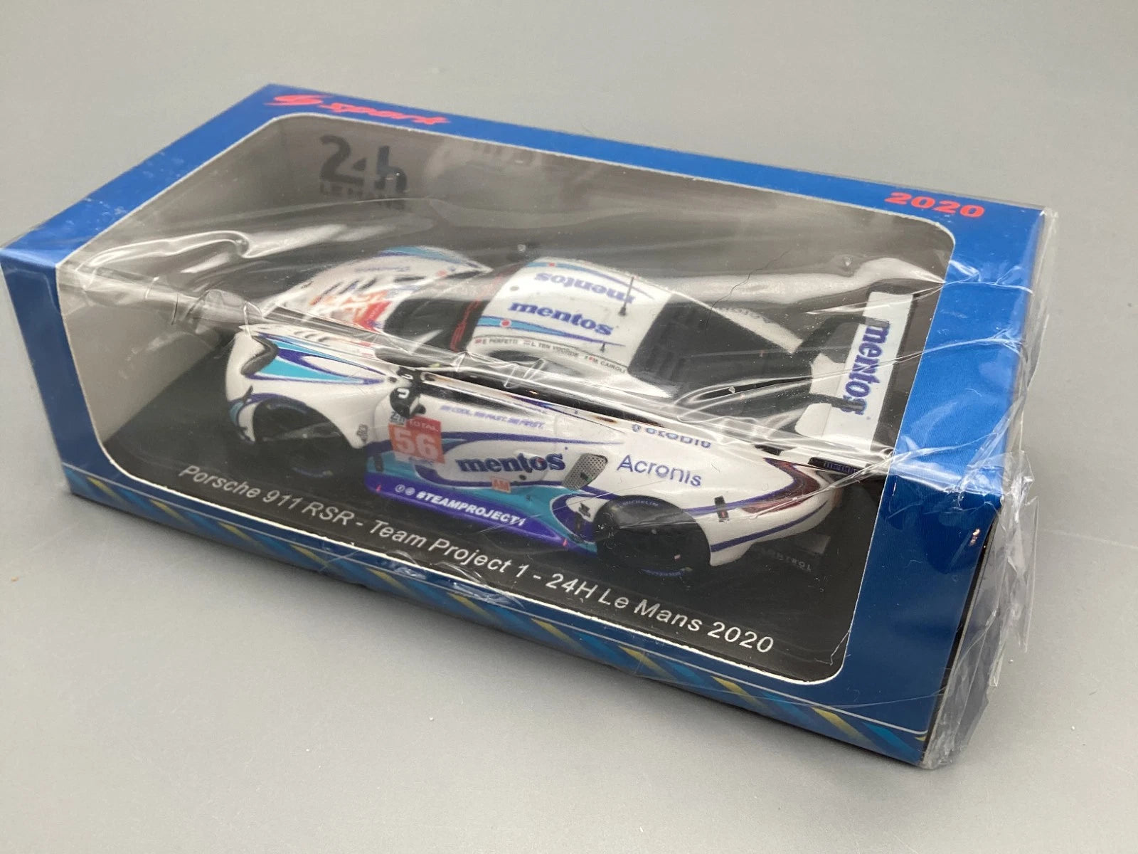 Modellautos 1:43 Spark Porsche 911 RSR Team Project LM 2020 #56 OVP ungeöffnet
