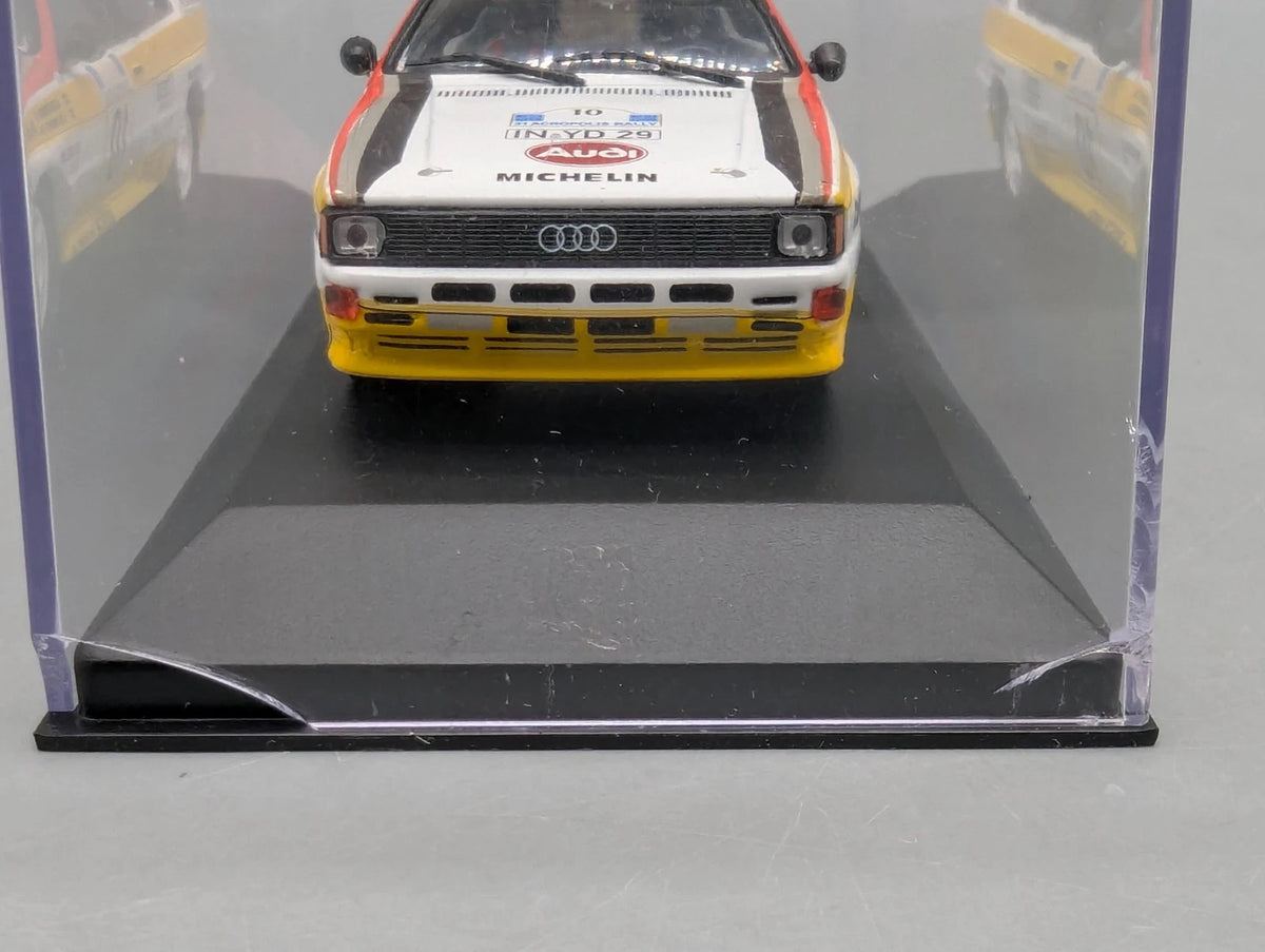 Modellautos 1:43 Minichamps Audi Quattro 31. Acropolis Rally 1984 #10 mit OVP