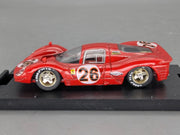 Modellautos 1:43 Brumm Ferrari 412P Coupe Daytona 1967 #26 mit OVP
