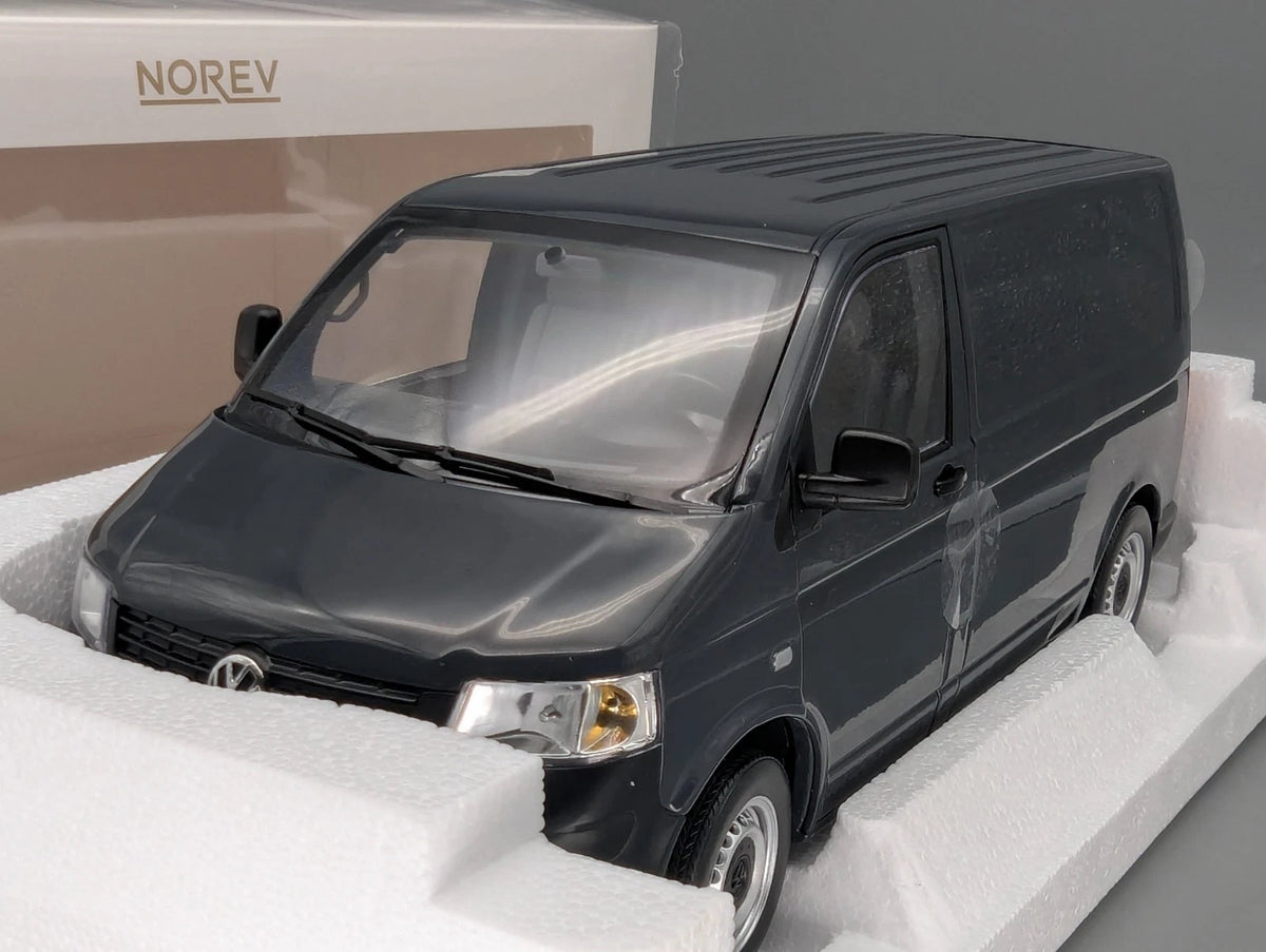 Modellautos 1:18 Norev Volkswagen VW Transporter 2003 Grau mit OVP