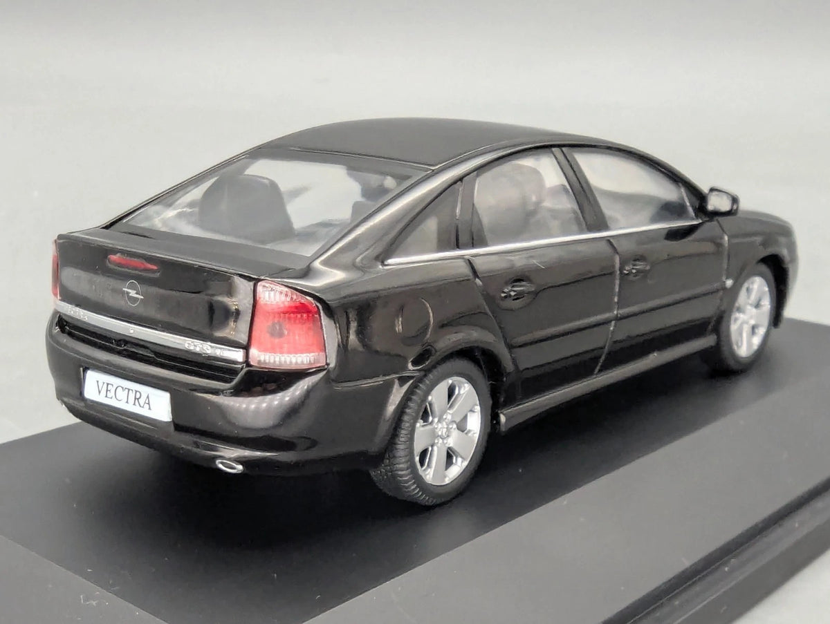 Modellautos 1:43 Schuco Opel Vectra GTS Schwarz mit Dealer OVP