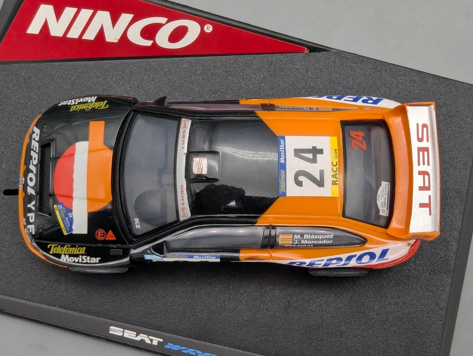 Modellautos Slotcar 1:32 SCX nicht Ninco Seat Cordoba  #24 OVP