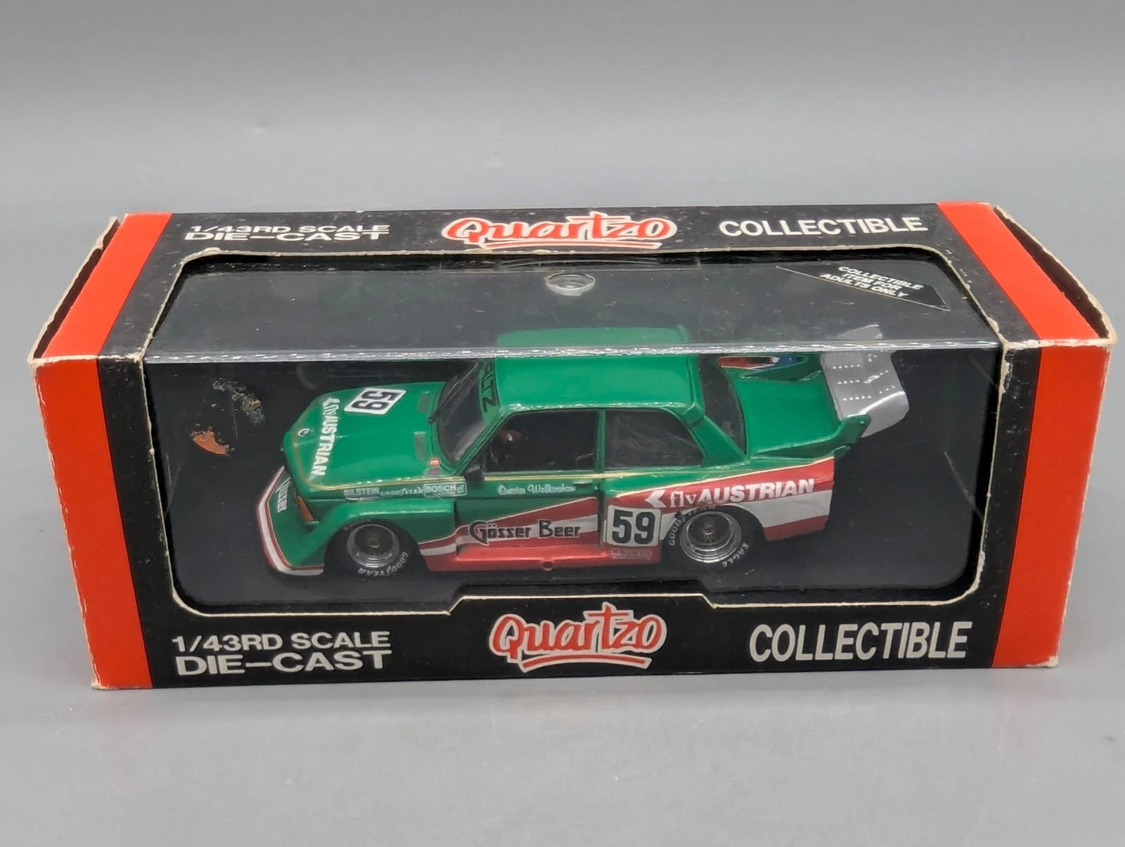 Modellautos 1:43 Quartzo 3025 BMW 320 Gr. 5 SPA 1978 #59 Quester Walkinshaw OVP