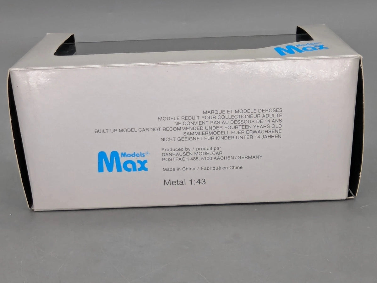 Modellautos 1:43 Max Models Sauber Mercedes C9 Kouros LM 1987 #61 mit OVP