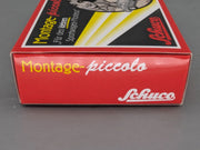 Modellautos 1:90 Schuco Montage Piccolo Porsche 356 Sportwagen Rot mit OVP