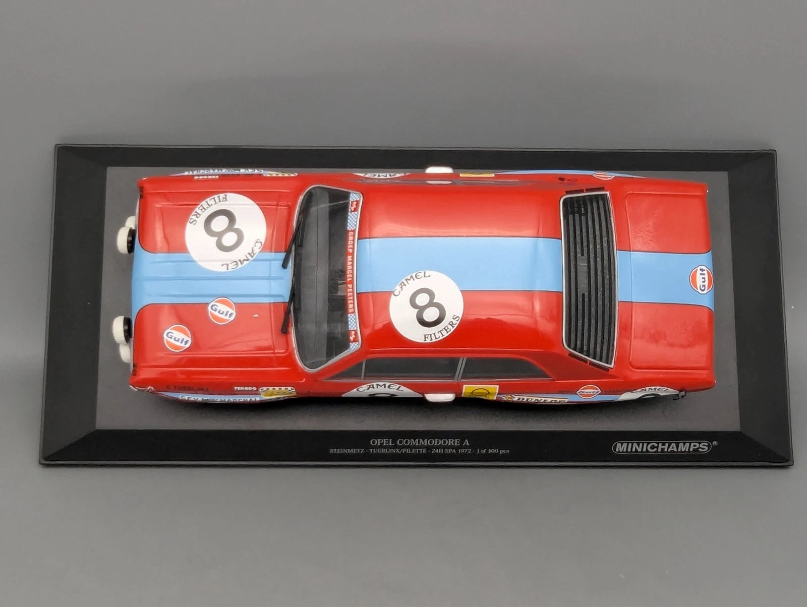 Modellautos 1:18 Minichamps Opel Commodore A 24h Spa 1972 #8 OVP (GB26-0029)