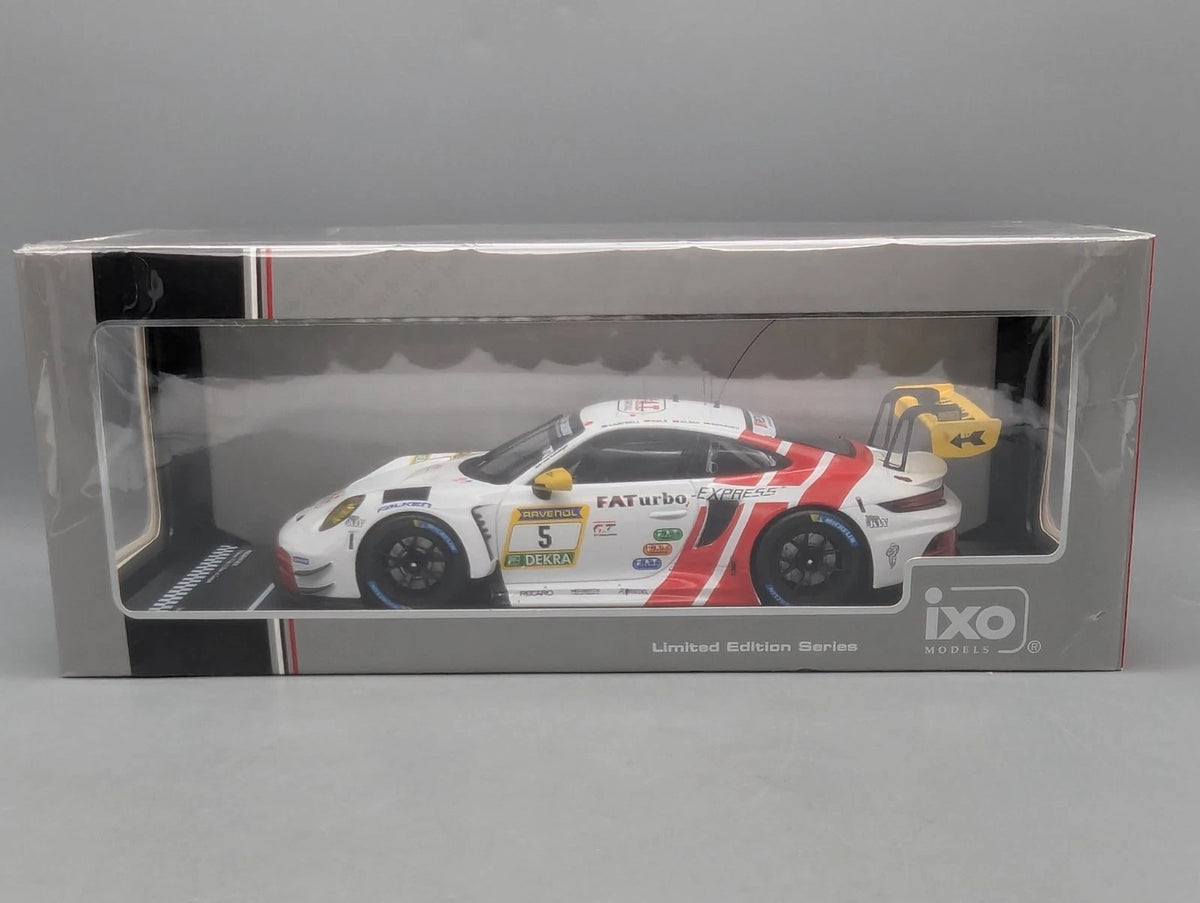 Modellautos 1:18 Ixo Porsche 911 GT3 R 24h Nürburgring 2024 #5 mit OVP