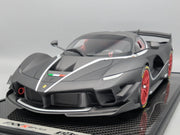 Modellautos 1:12 BBR Ferrari FXX-K EVO Matt Black Ltd 01/01 Vitrine OVP
