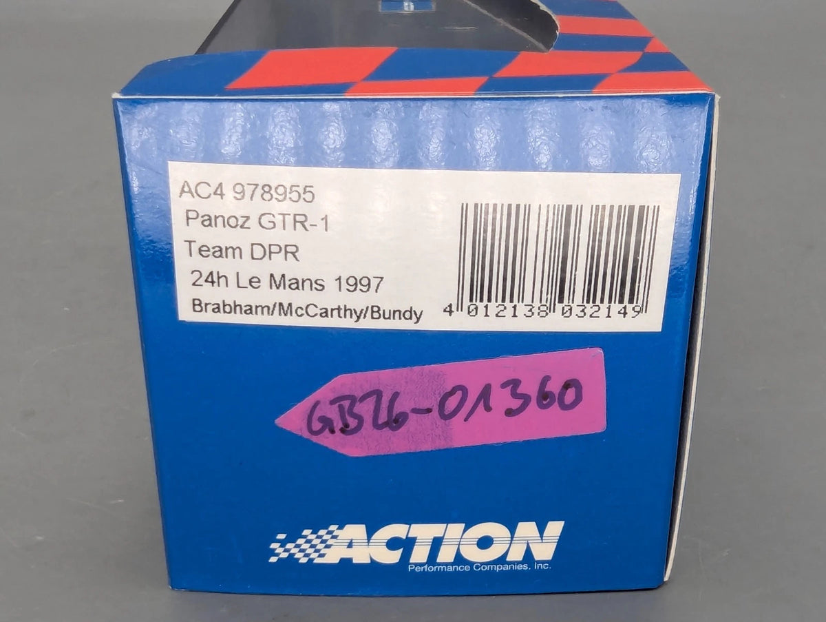 Modellautos 1:43 Action Panoz GTR-1 24h Le Mans 1997 Team DPR #55 mit OVP
