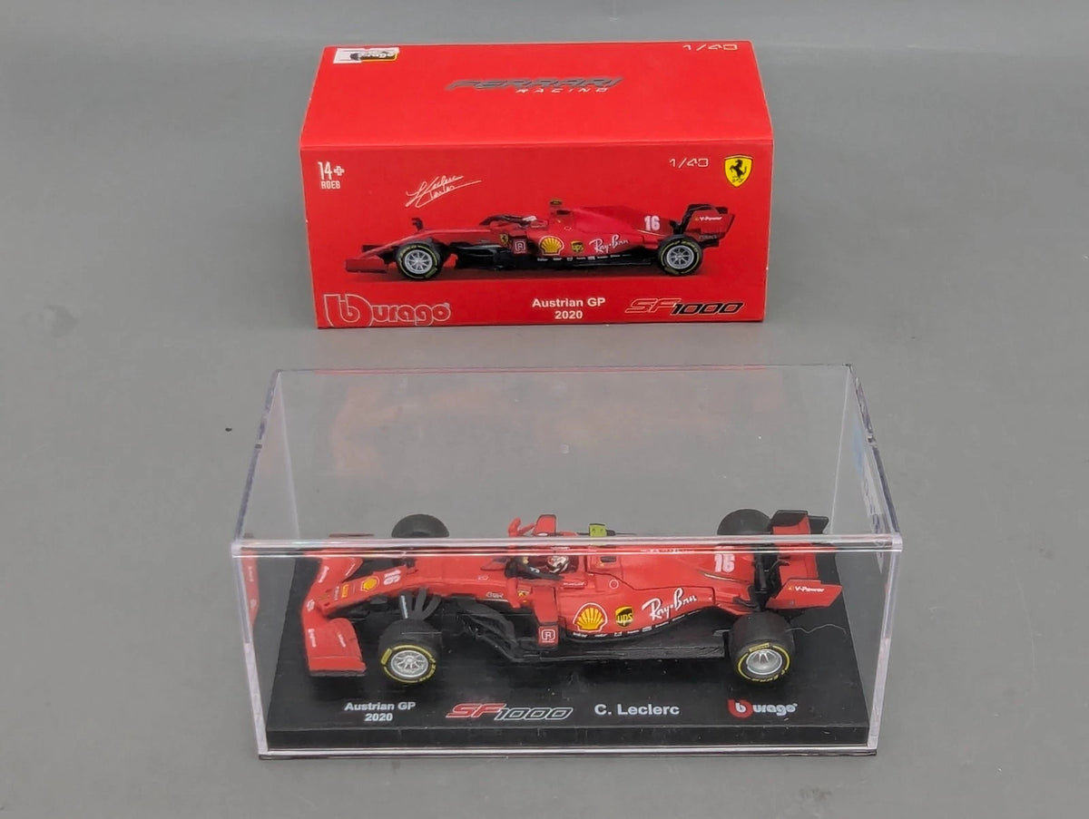 Modellautos 1:43 Bburago Ferrari SF1000 Austian GP 2020 #16 C. Leclerc mit OVP