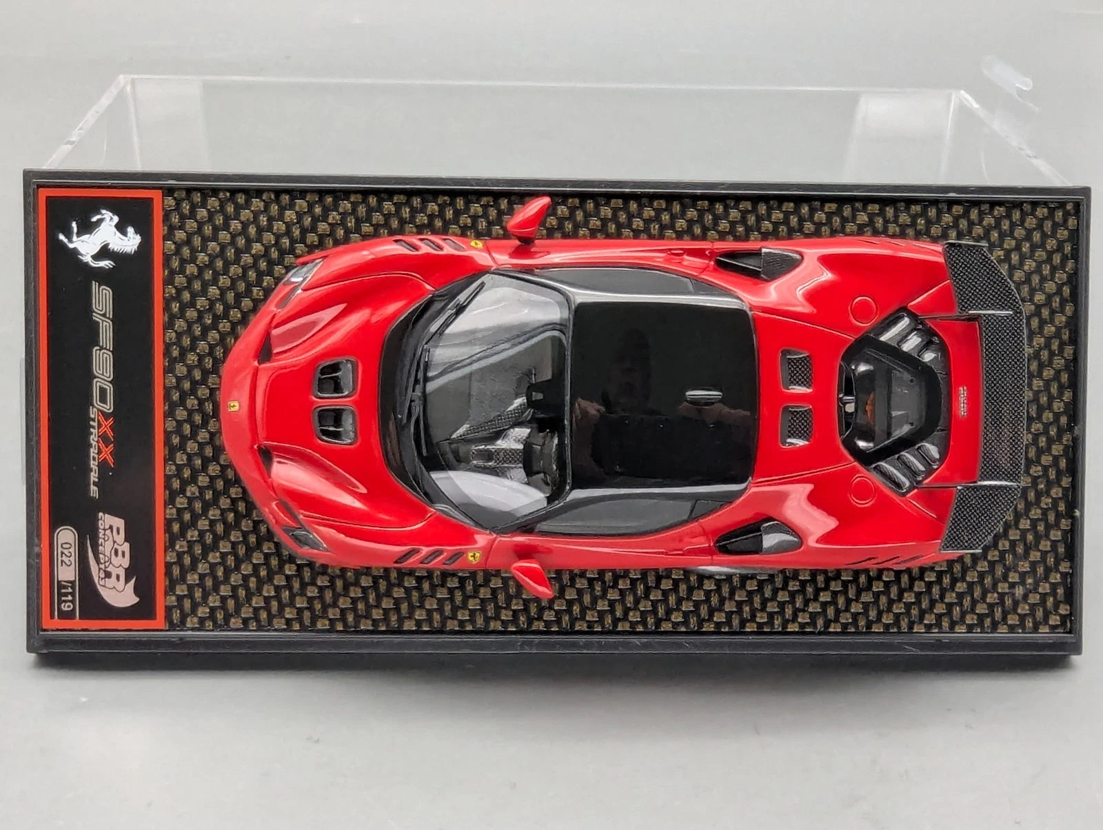 Modellautos 1:43 BBR Concept43 Ferrari SF90XX Stradale Ltd. 022/119 Car #23 OVP