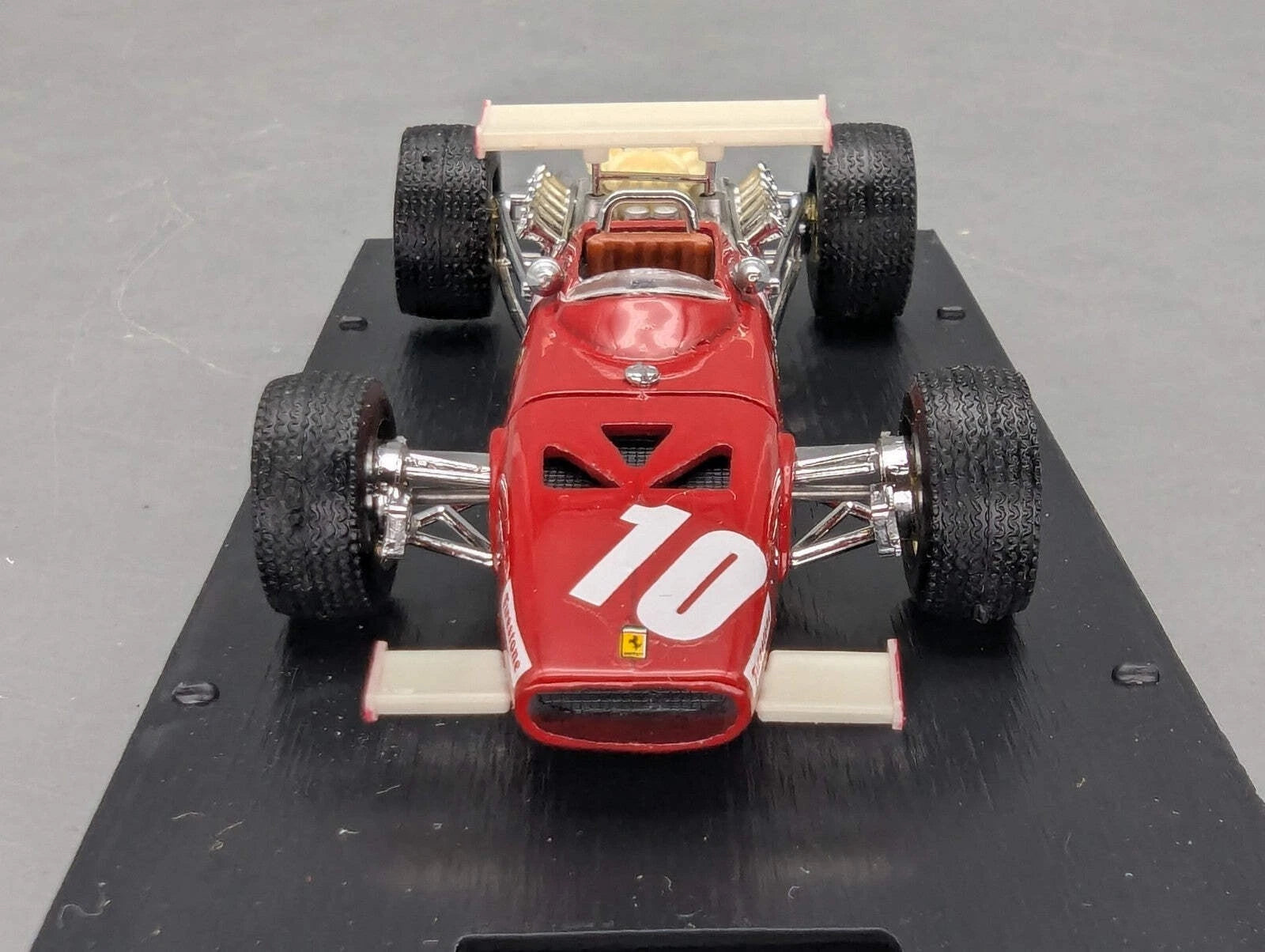 Modellautos 1:43 Brumm Ferrari 312 F.1  GP Italia 1969 #10 Pedro Rodriguez OVP