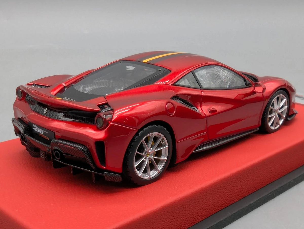 Modellautos 1:43 BBR Concept43 Ferrari 488 Pista RHD 2020 Rosso Fuoco 01/20 OVP