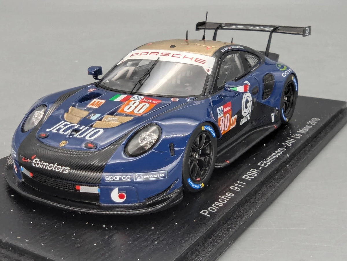 Modellautos 1:43 Spark S7040 Porsche 911 RSR 24h Le Mans 2018 #80 mit OVP