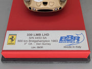 Modellautos 1:43 BBR RGM Ferrari 330 LMB LHD S/N 4453 SA #47 Ltd 09/30 OVP
