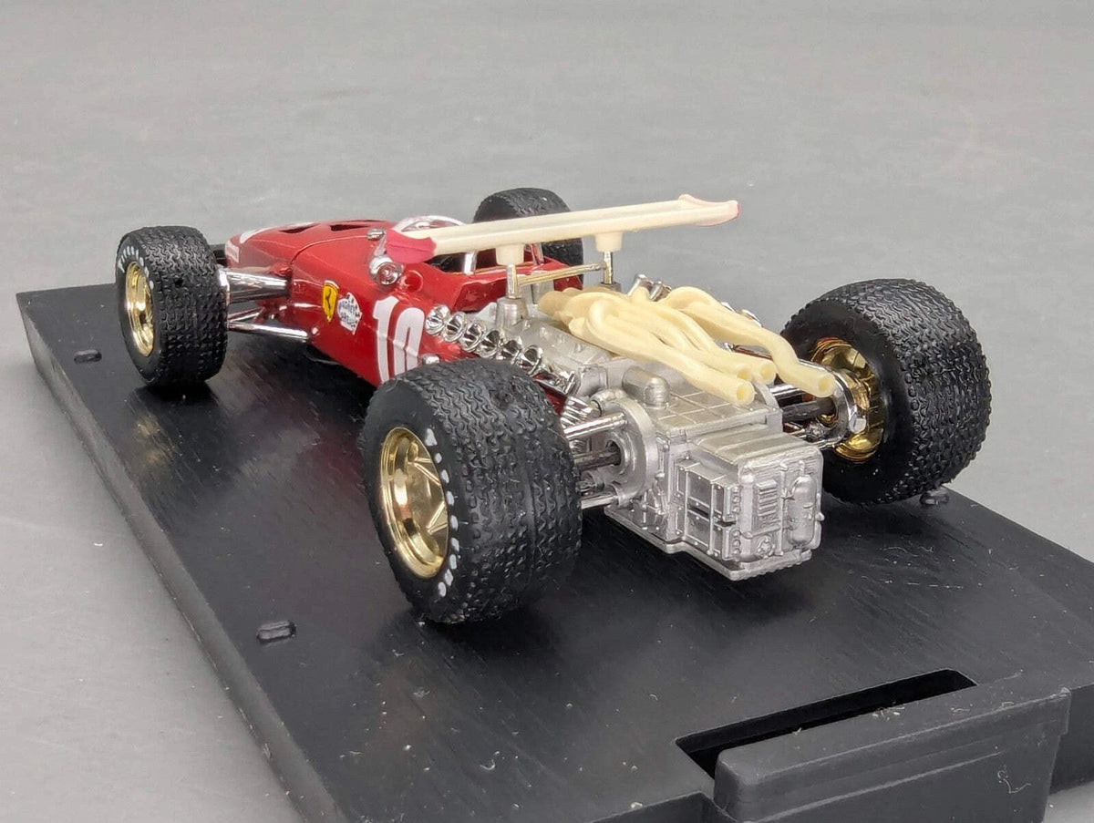 Modellautos 1:43 Brumm Ferrari 312 F.1  GP Italia 1969 #10 Pedro Rodriguez OVP