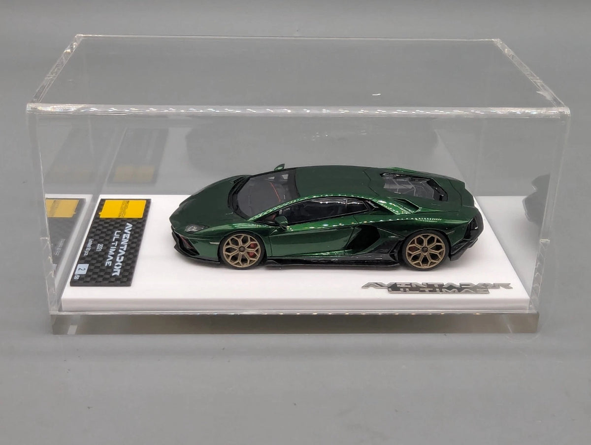 Make Up Japan MUEM 1:43 Lamborghini Aventador LP780-4 Ultimae 2021 02/50 mit OVP