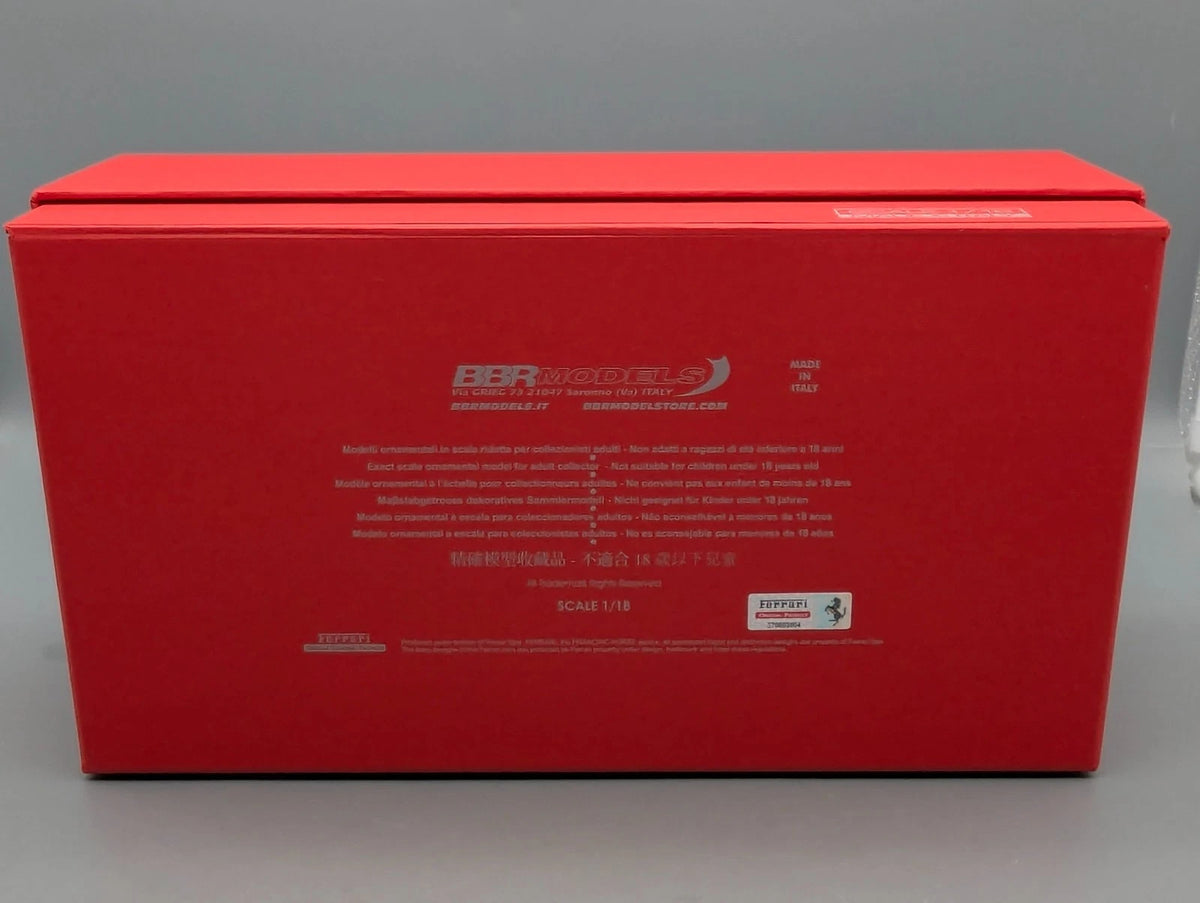 Modellautos 1:18 BBR Ferrari 250 GT Lusso Rain Version Ltd 04/10 Gelb mit OVP