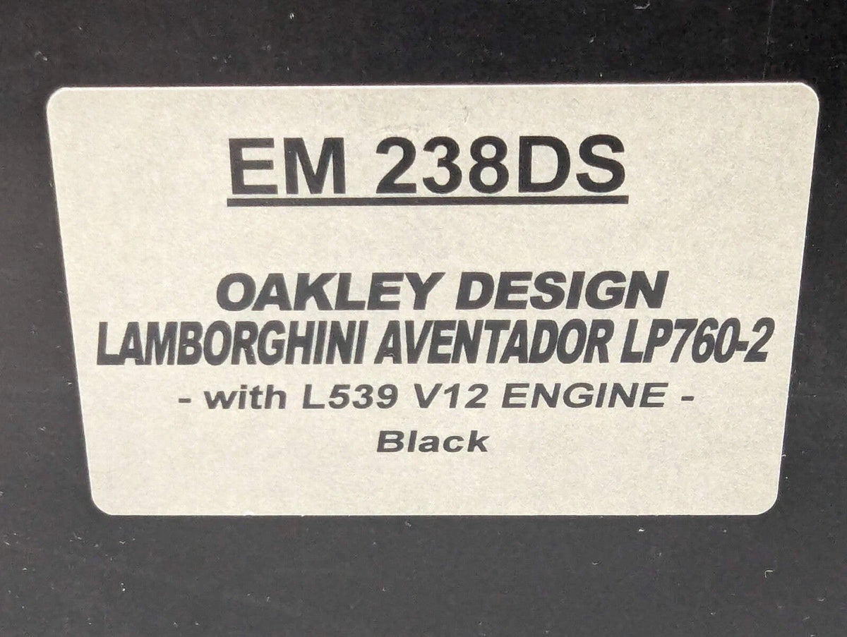 Eidolon Make Up 1:43 Lamborghini Aventador LP760-2 Engine Set Oakley Black OVP