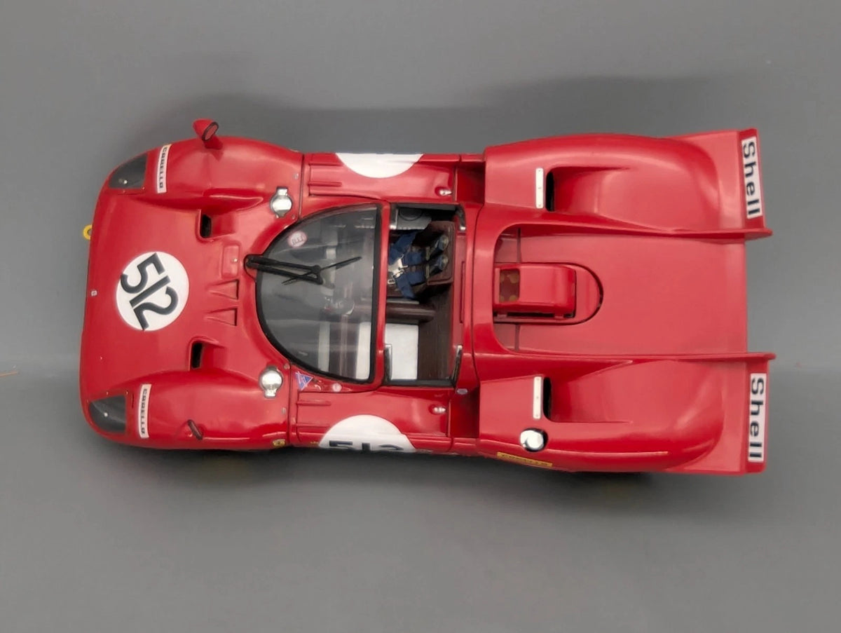 Modellautos 1:18 Hot Wheels Elite Ferrari 512 S Owner Nick Mason Pink Floyd OVP