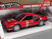 Modellautos 1:18 Hot Wheels Ferrari Mondial 8 Sondermodell 60 Jahre mit OVP