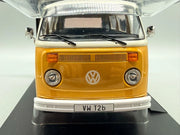 Modellautos 1:18 KK-Scale VW T2b Bus 1972 Gelb Weiß mit OVP