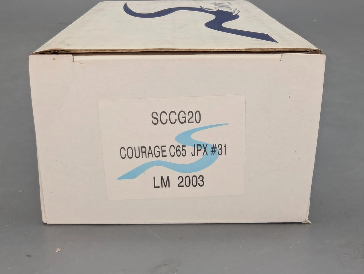 Modellautos 1:43 Spark Courage C65 JPX 24h Le Mans 2003 #31 mit OVP