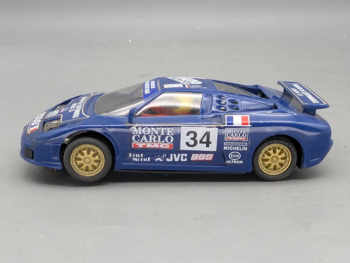 Modellautos Slotcar 1:32 Matchbox SCX  Bugatti EB 110 Le Mans 1994 #34 mit OVP