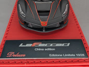 Modellautos 1:43 BBR Deluxe Calsito Ferrari LaFerrari Black Matt Ltd 10/28 OVP