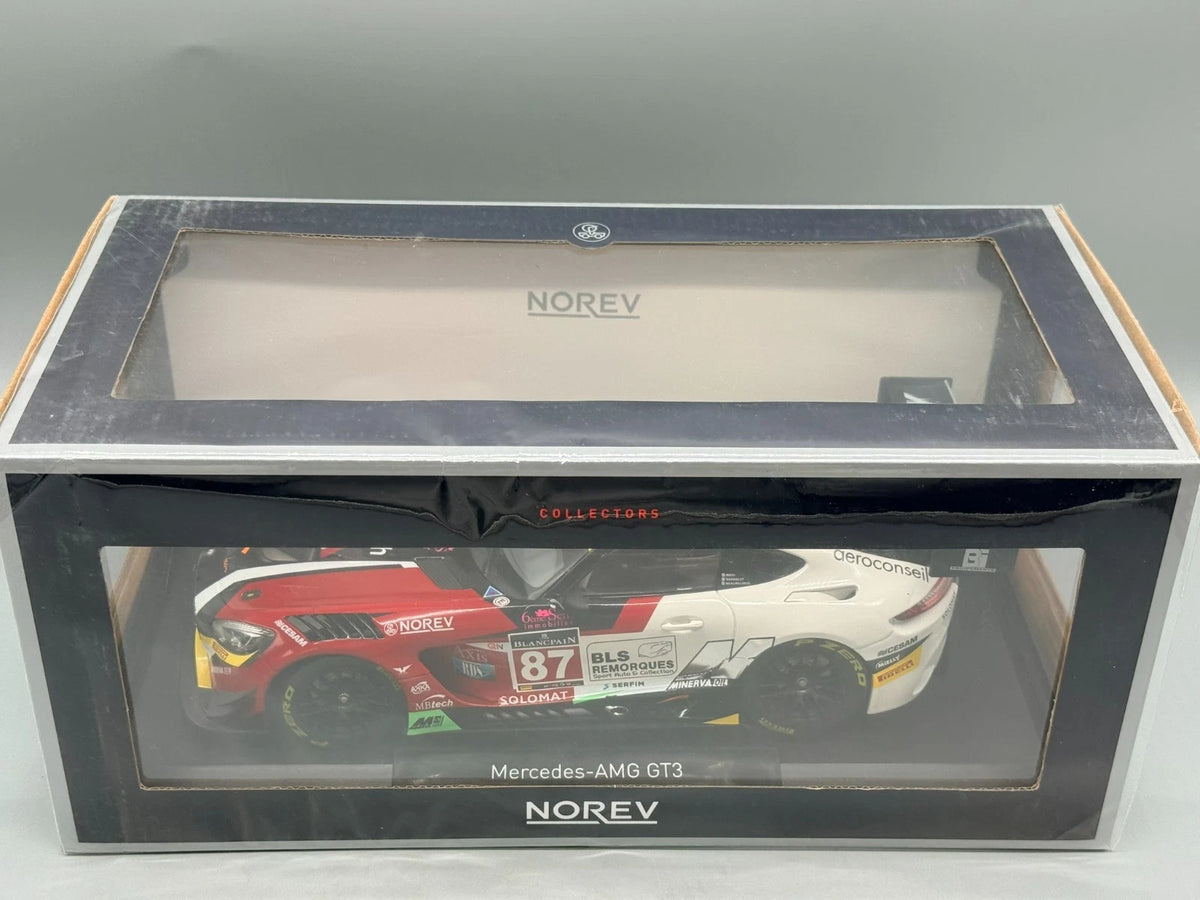 Modellautos 1:18 Norev Mercedes-Benz AMG GT3 #87 mit OVP
