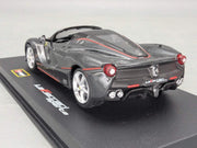 Modellautos 1:43 Bburago Ferrari LaFerrari Aperta Schwarz mit OVP