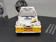 Modellautos 1:43 Universal Hobbies Renault Maxi Turbo 1966 #5 Sainz Boto Vitrine