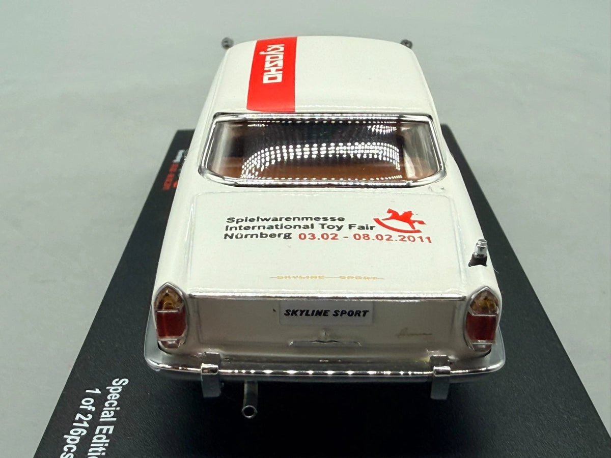 Modellautos 1:43 Kyosho Nissan Prince Skyline Sport Coupe Spielwarenmesse + OVP