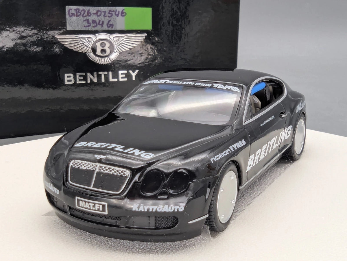 Modellautos 1:43 Minichamps Bentley Continental GT WR Car On Ice Breitling OVP