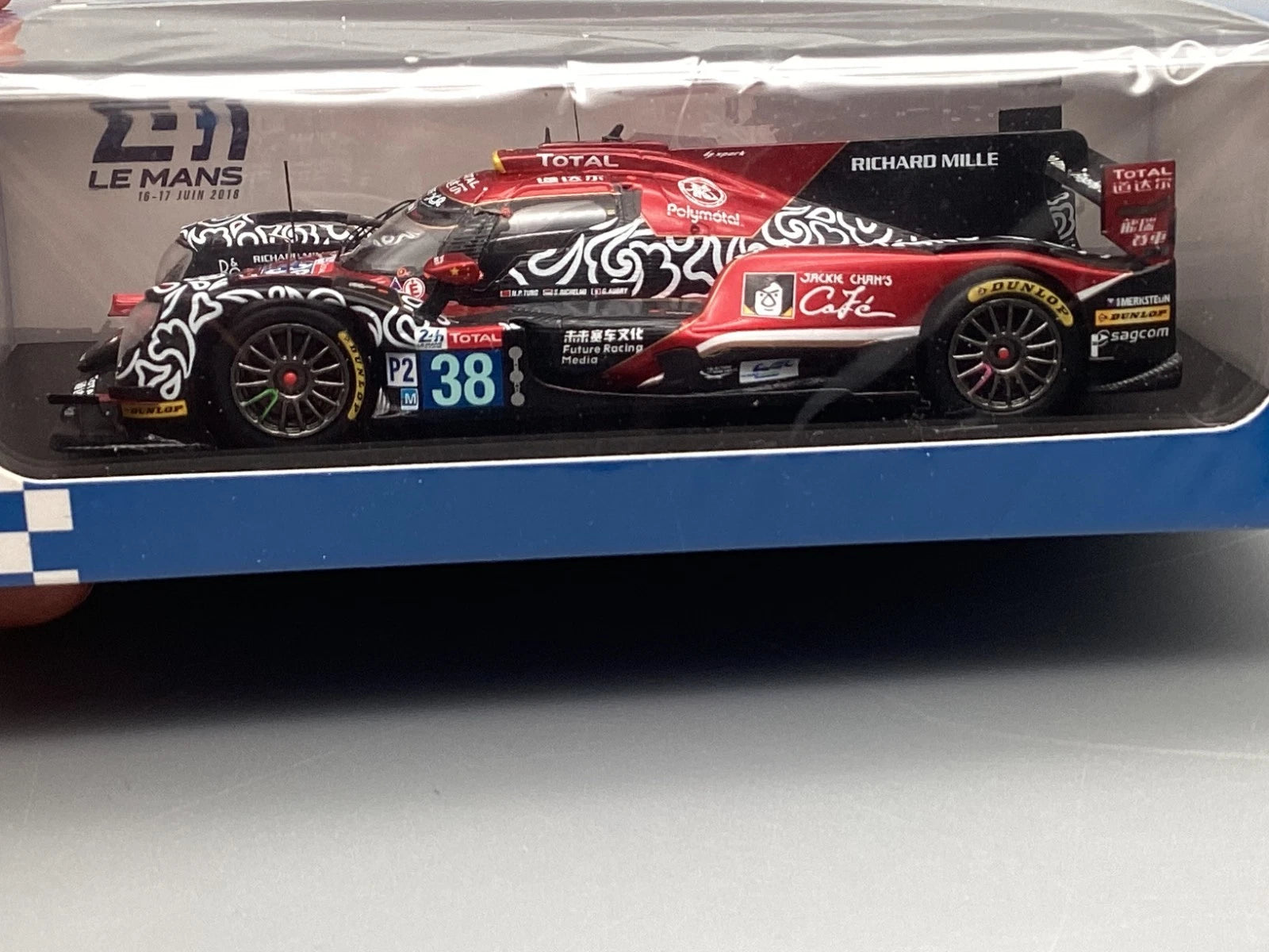 Modellautos 1:43 Spark Oreca 07 Gibson Jackie Chan LM 2018 #38 OVP ungeöffnet