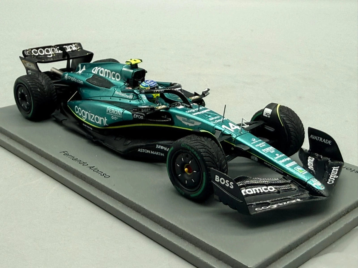 Modellautos 1:43 Spark Aston Martin AMR23 Aramco Cognizant F1 Team GP 2023 + OVP