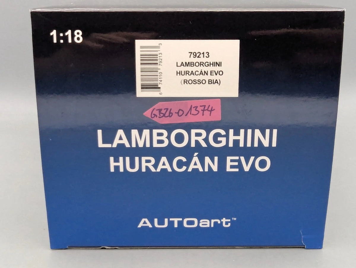 Modellautos 1:18 AUTOart 79213 Lamborghini Huracan EVO Rosso Bia mit OVP