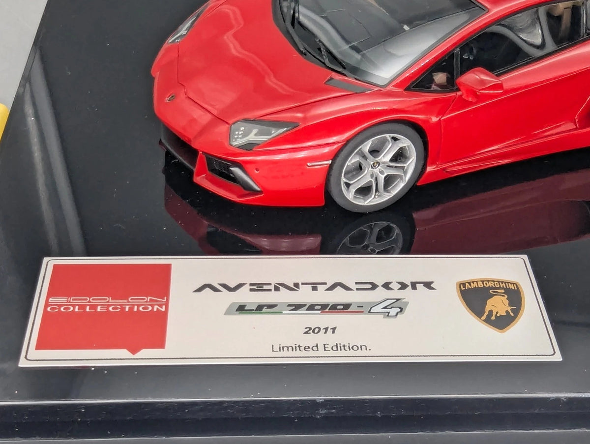 Eidolon Make Up 1:43 Lamborghini Aventador LP700-4 2011 Engine Set Rot mit OVP