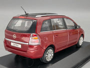 Modellautos 1:43 Minichamps Opel Zafira Rot Metallic mit Dealer OVP