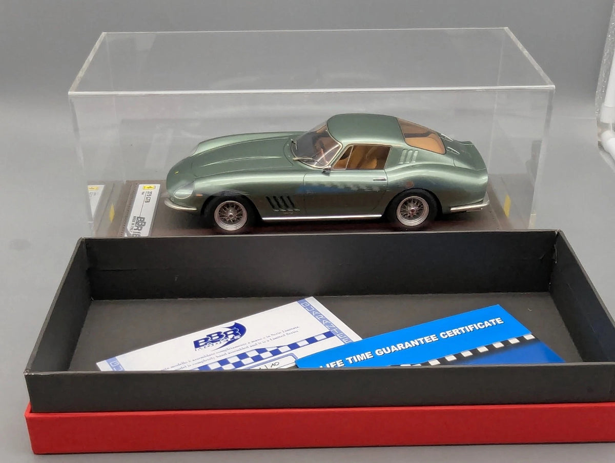Modellautos 1:18 BBR Ferrari 275 GTB 1966 Metallic Green RGM Ltd 01/10 OVP