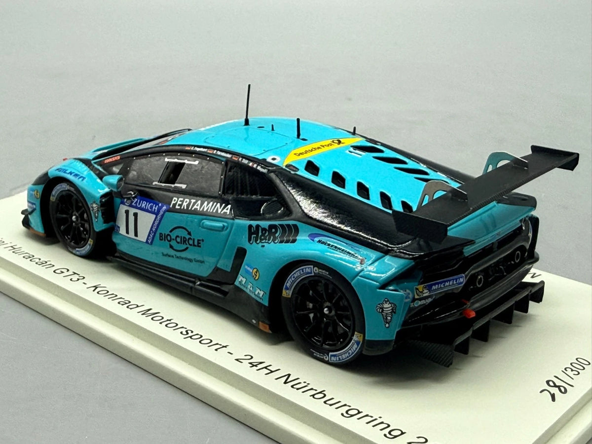 Modellautos 1:43 Spark Lamborghini Huracan GT3 24h Nürburgring 2017 mit OVP