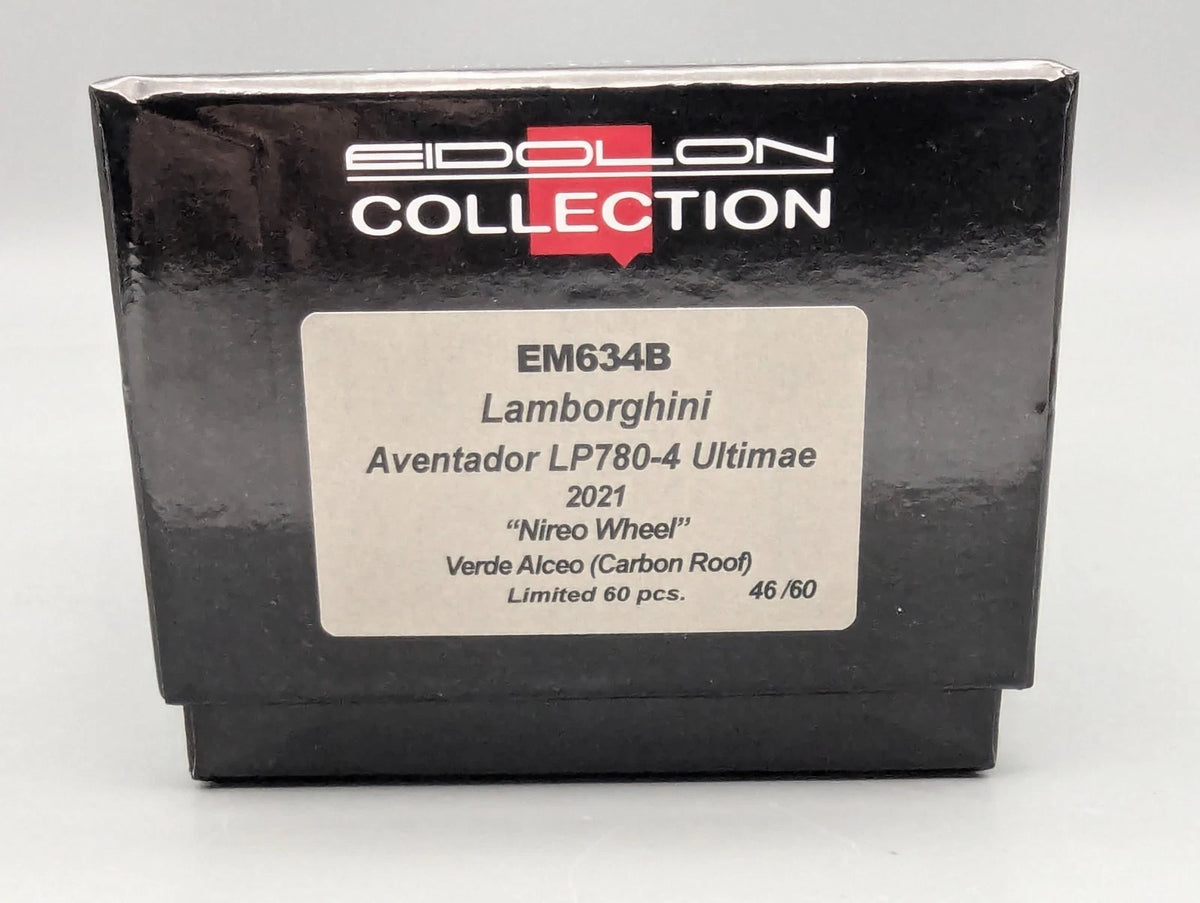 Eidolon Make Up 1:43 Lamborghini Aventador LP780-4 Ultimae 2021 Verde 46/60 OVP