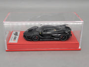 Modellautos 1:43 BBR Deluxe Calsito Ferrari FXX-K Gloss Black Ltd 03/20 OVP