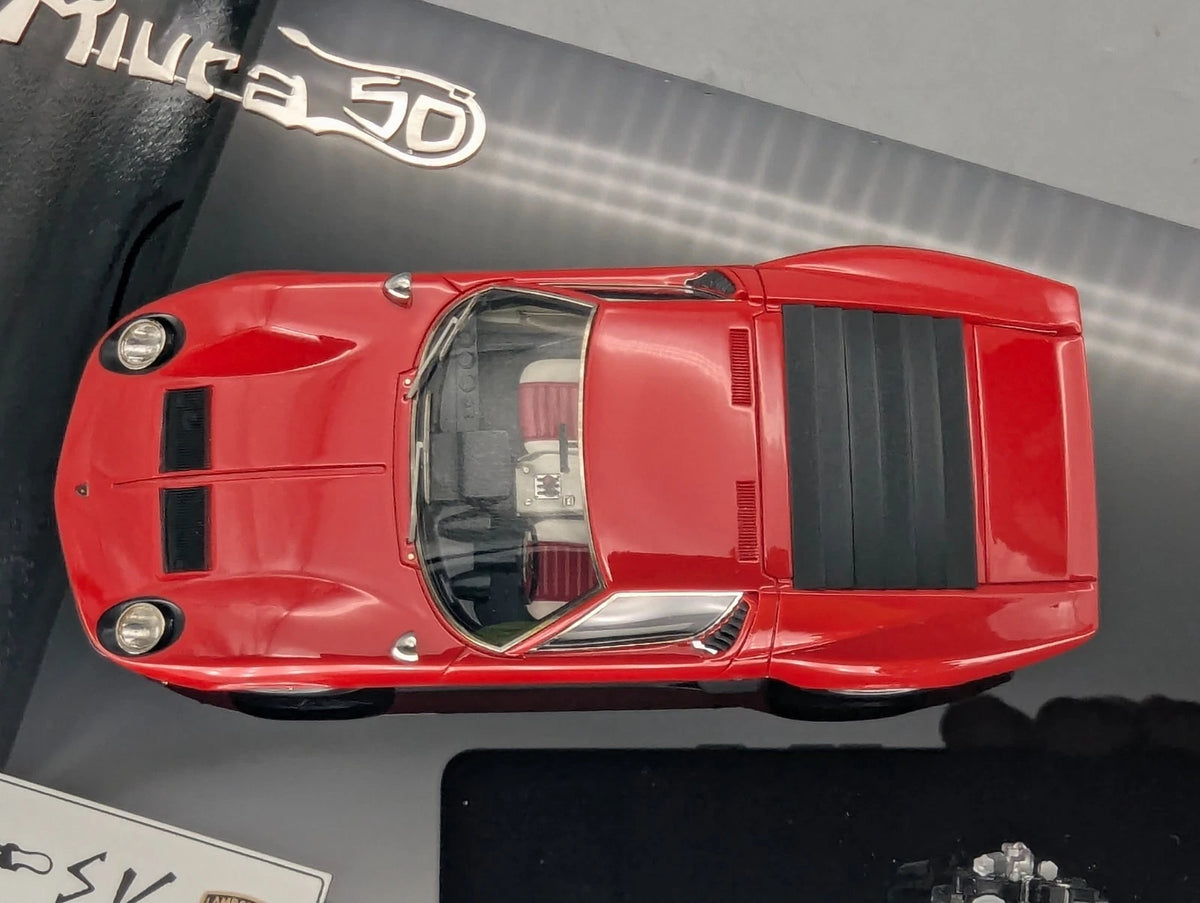 Eidolon Make Up 1:43 Lamborghini Miura P400 SV 1971 Red Engine Set mit OVP