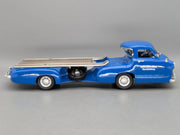 Modellautos 1:18 Werk83 iScale Mercedes Renntransporter Das blaue Wunder mit OVP