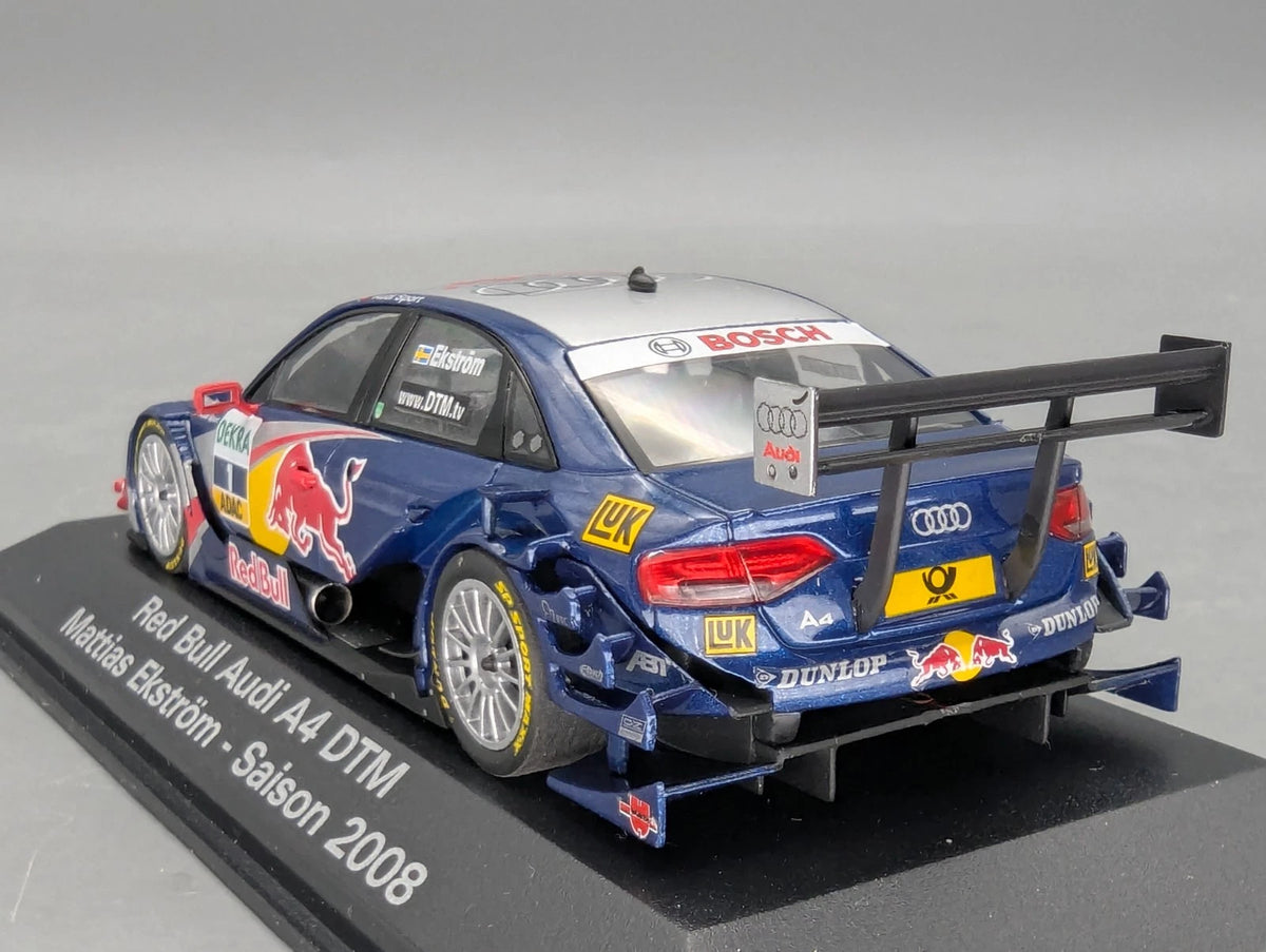 Modellautos 1:43 Minichamps Red Bull Audi A4 DTM 2008 #1 Ekström  mit Dealer OVP