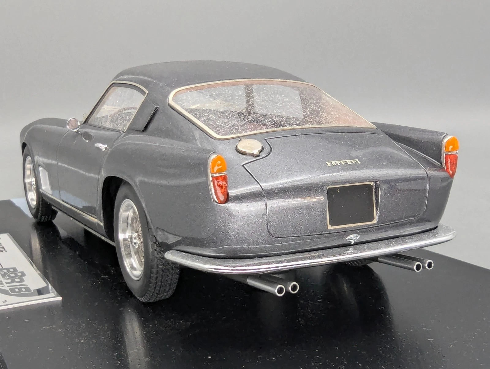 Modellautos 1:18 BBR Ferrari 250 TDF 1958 Rain Version Ltd 01/05 Grigio Fer. OVP