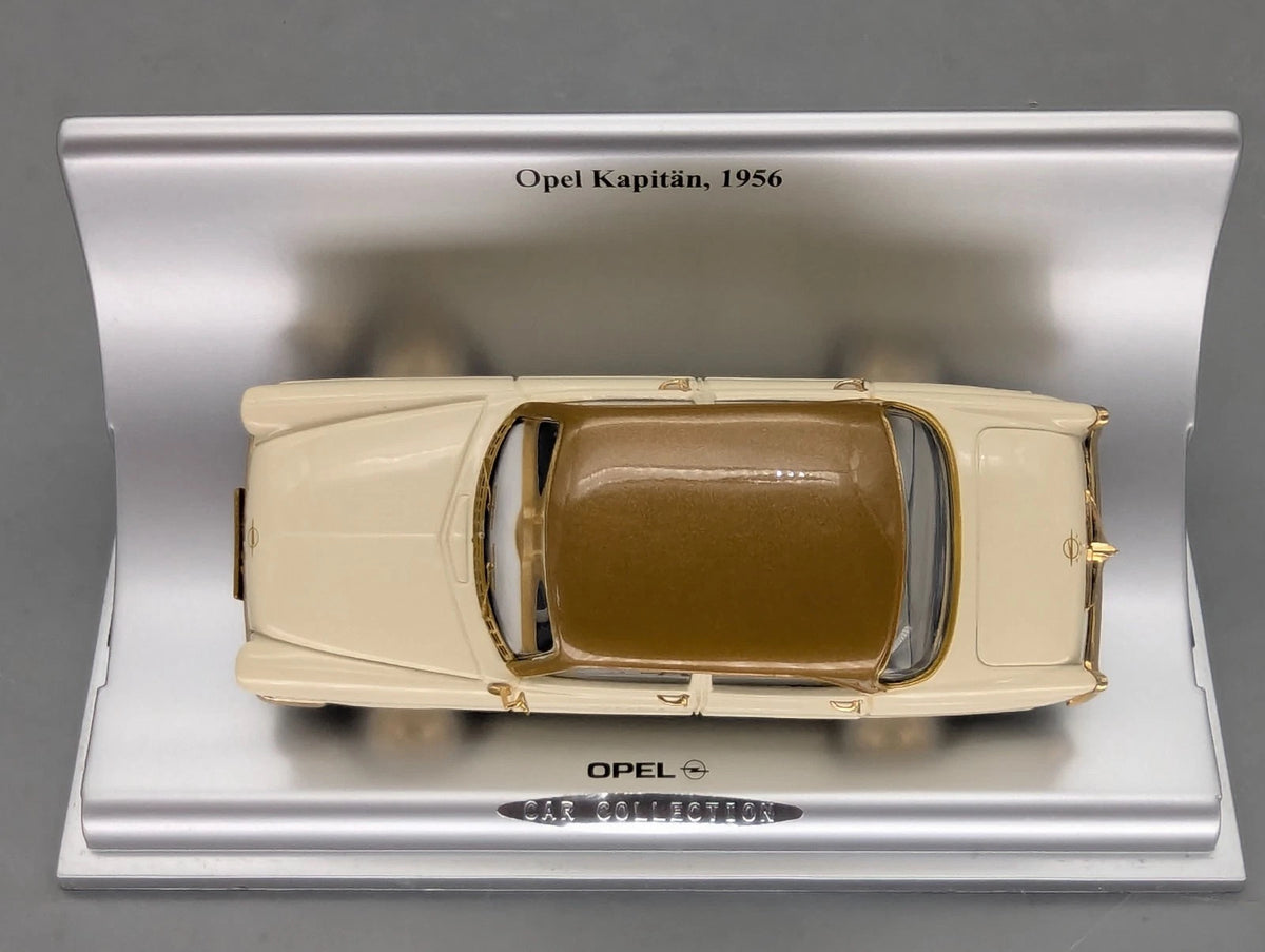 Modellautos 1:43 Ixo PCT Opel Car Collection 2-Mio. Opel Kapitän 1956 Dealer OVP